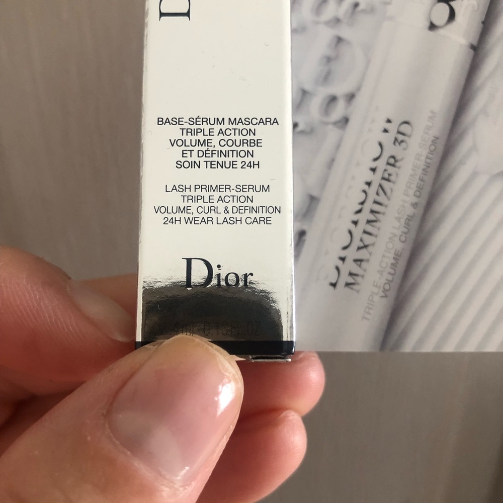 Dior primer eyelashes serum